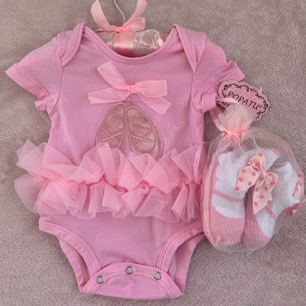 Body ballerina Popatu for baby 3-6 months